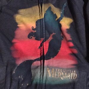 Little Mermaid Zip-Up Hoodie